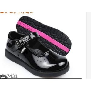 Black School shoes for girls Original durable